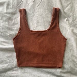 Knit tank top